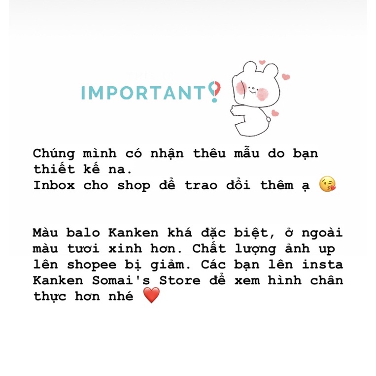 Balo ulzzang chống nước Kanken quai da