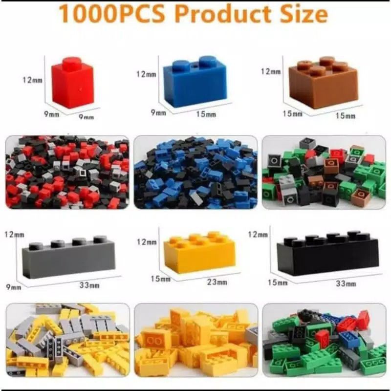 Lego Bộ Đồ Chơi Xếp Hình 1000 Mảnh Độc Đáo Thú Vị