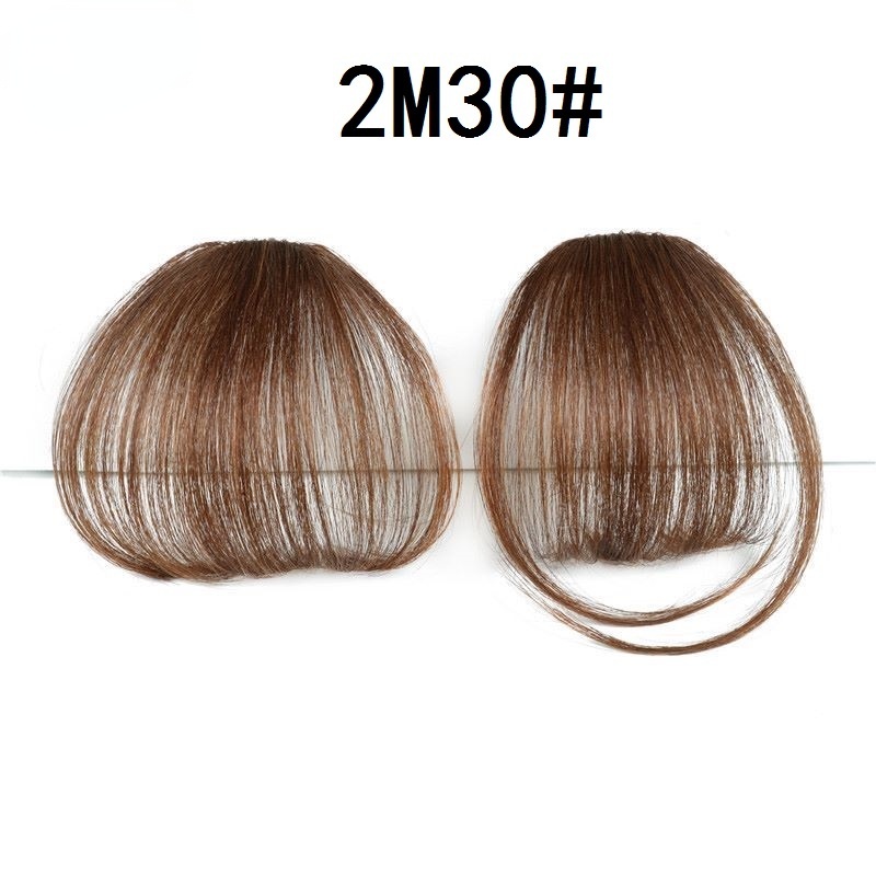 Bộ Tóc Giả Mái Ngang Không Đường May Tự Nhiên Phù Hợp Cho Nữ