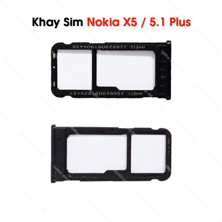 Khay Sim Nokia X5 - Linh Kiện Điện Thoại Zin Bóc Máy