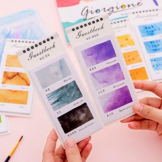 (Hình thật) Giấy note màu nước độc đáo