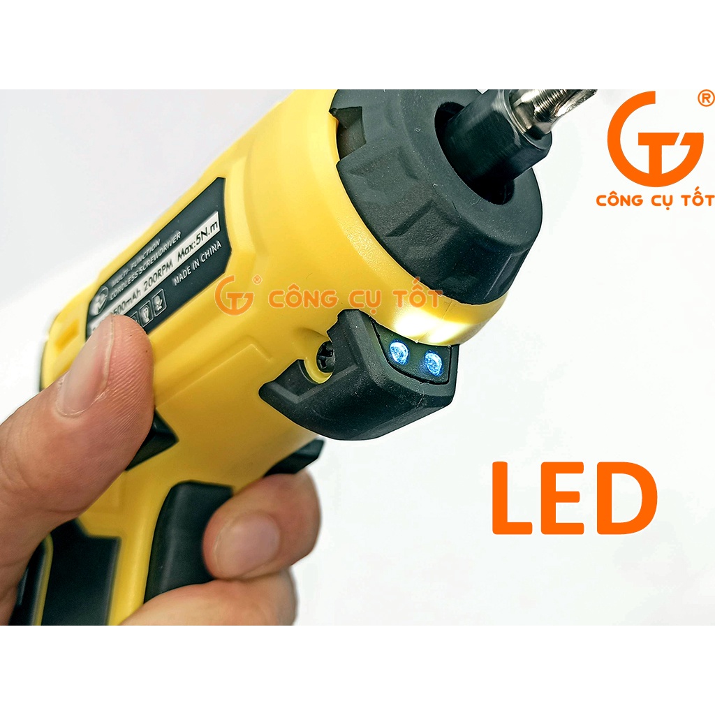 Máy đa năng 4 bầu khoan cắt mài chạy pin TMG