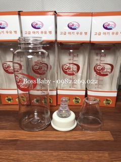 Bình sữa cổ hẹp 150ml/250ml GBBaby Hàn Quốc