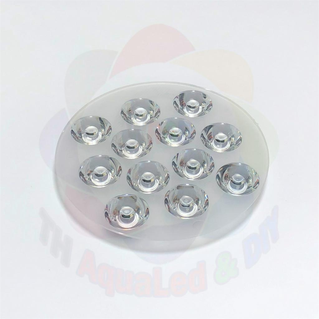 Chóa LED tròn 18 chip, sử dụng cho mạch led 18 chip, gom ánh sáng thừa hiệu quả