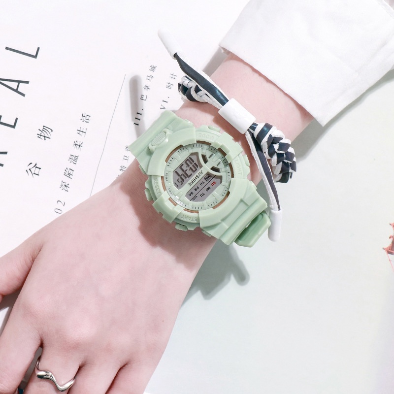 Đồng hồ điện tử Unisex Kately phù hợp với nam và nữ, dây silicon, có chống nước nhẹ, kiểu dáng thể thao SPORT PK002