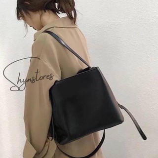 Túi tote nữ Shynstores - túi tote basic trơn hai ngăn dây chỉnh form rộng đựng vừa a4