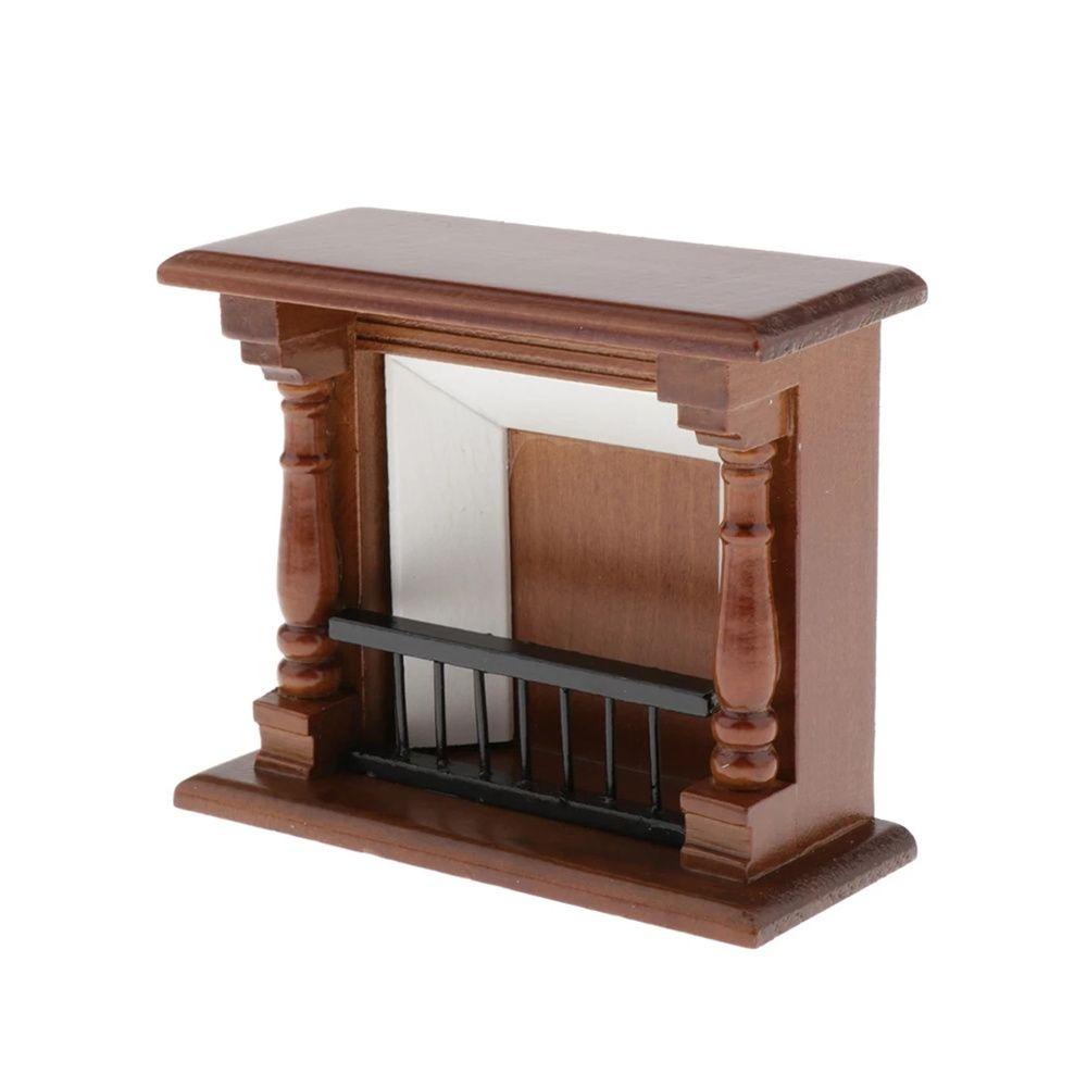 Mô Hình Lò Sưởi Mini Trang Trí Nhà Búp Bê DIY 1