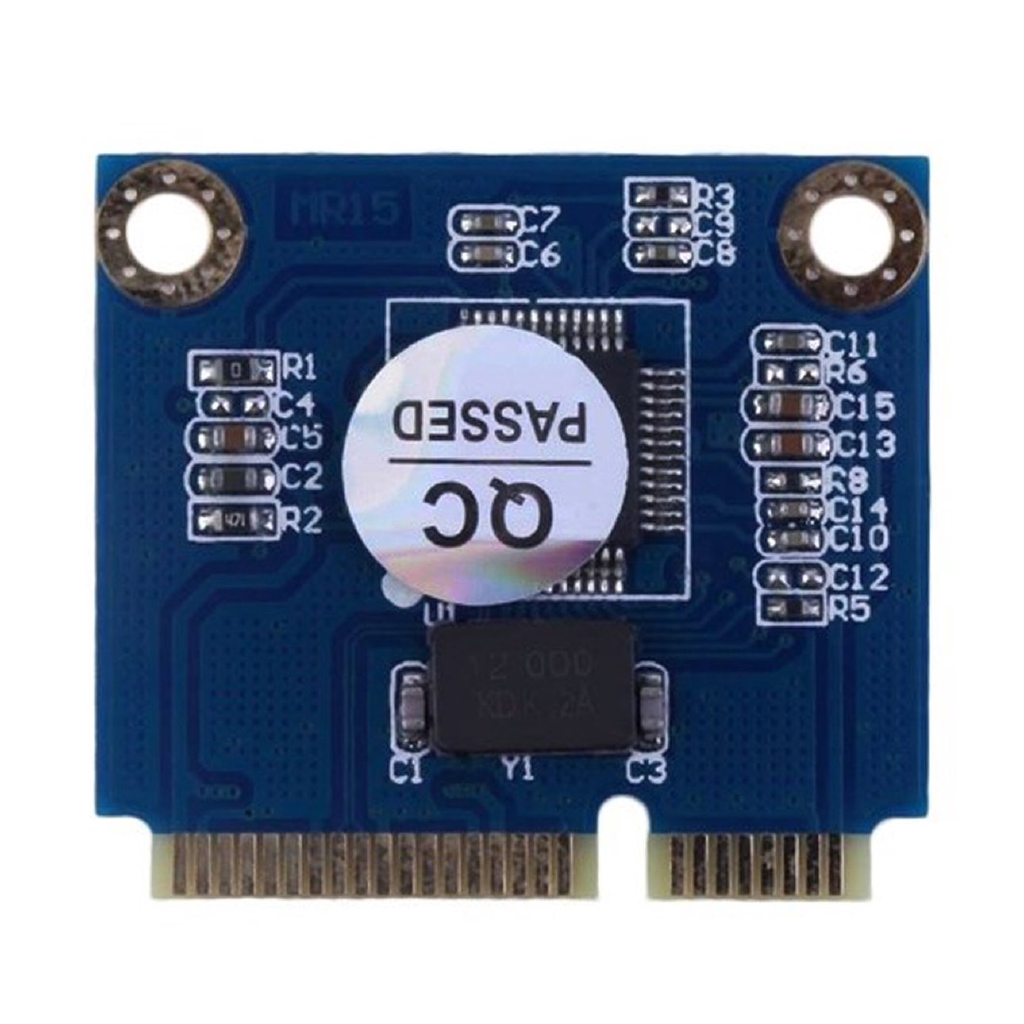 E SSD HDD for Laptop Dual Micro SD SDHC SDXC to Mini PCI express Memory Card