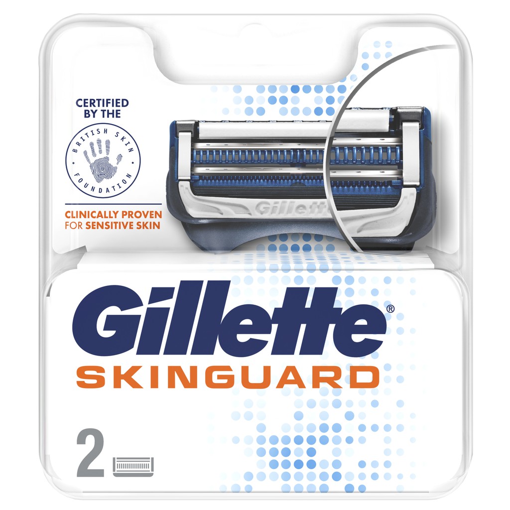 Combo 2 hộp lưỡi Gillette Skinguard 2s