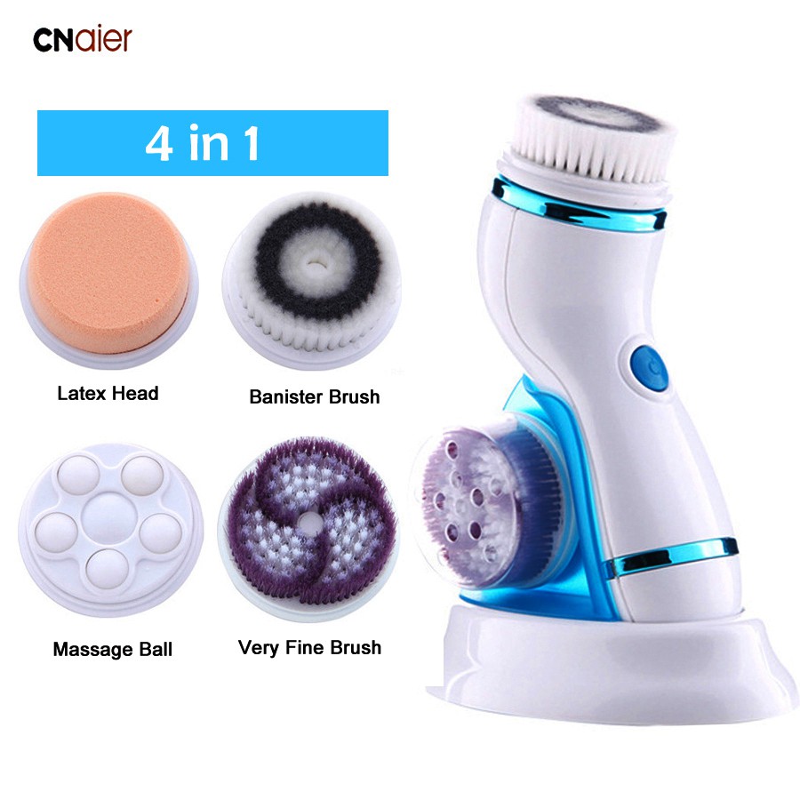 Máy Rửa Mặt Cnaier 4 in 1 Face Massage Beauty Device