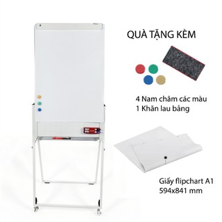 Bảng Flipchart Up Size Down - Bảng Tân Hà chính hãng - với kích thước khác nhau 60x100cm, 90x120cm