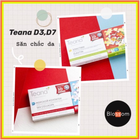 SERUM TEANA D3 SEA COLLAGEN và D7 ELASTIN săn chắc, căng bóng