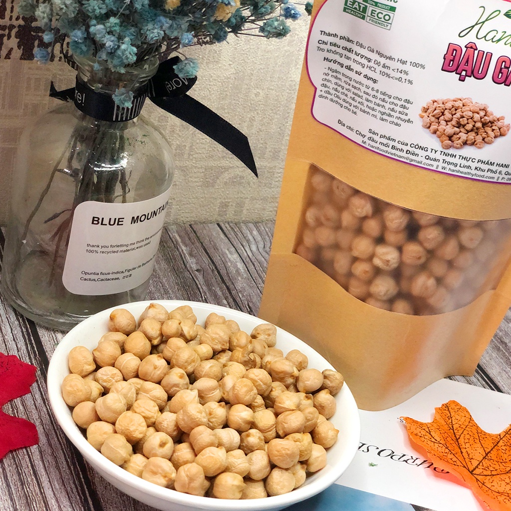 Đậu Gà Hữu Cơ Không Biến Đổi Gen Hàng Nhập Khẩu Mỹ/Argentina Dành Cho Bé Ăn Dặm 1kg 🌱 Hani Healthy Food