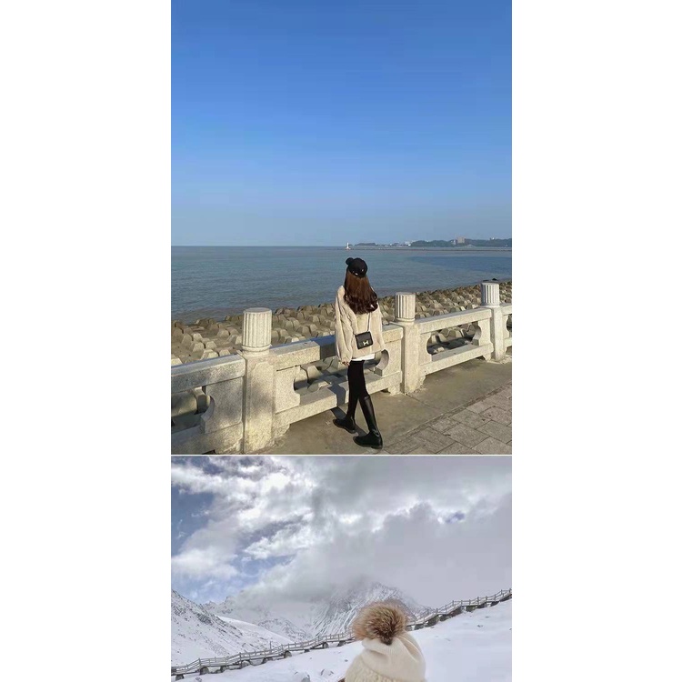 Áo khoác lông giả lông thỏ dày mùa đông dành cho nữ