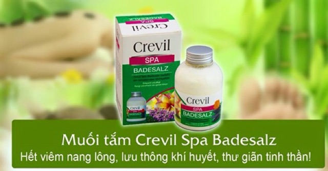 Combo Tẩy Da Chết CREVIL SPA BADESALZ 600g | BigBuy360 - bigbuy360.vn