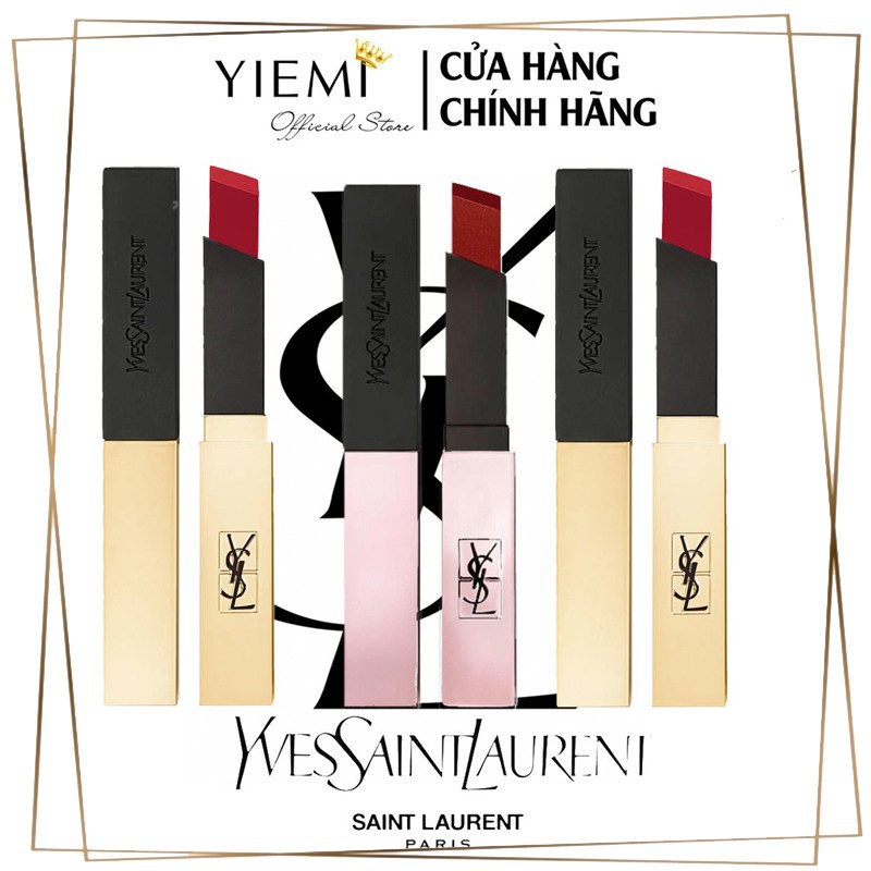 Son YSL The Slim Glow Matte Lipstick Chính Hãng New 2021