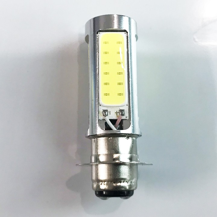 Đèn Pha Led 4 Mặt Bi Cầu Lắp Mọi Loại Xe, Ánh Sáng Trắng, Đèn Led Xe Máy