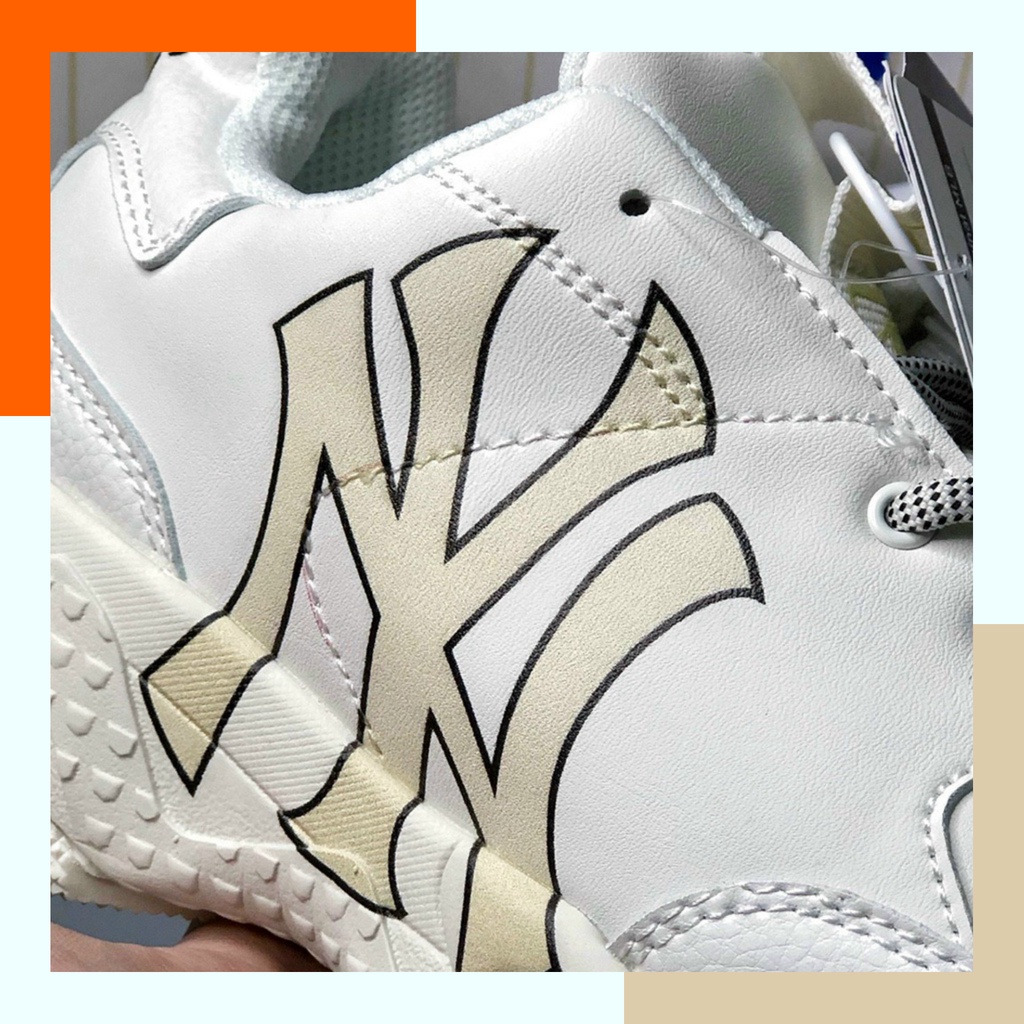 Giày MLB NY Vàng Cao Cấp Tăng Chiều Cao 6cm Nam Nữ Hàng Cao Cấp Full Box + Bill | BigBuy360 - bigbuy360.vn