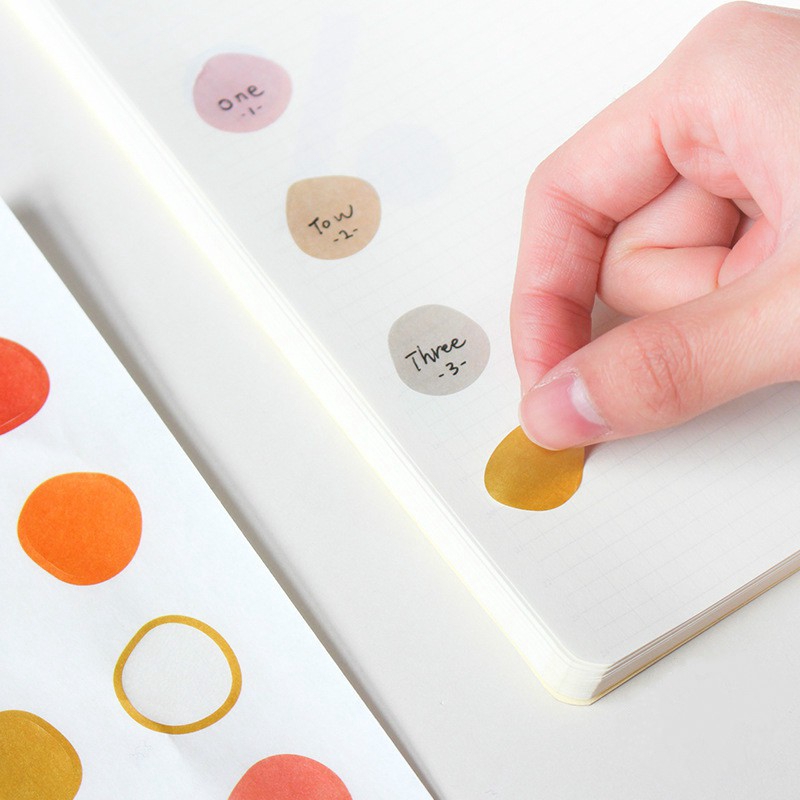 Set 3 cái sticker trang trí sổ