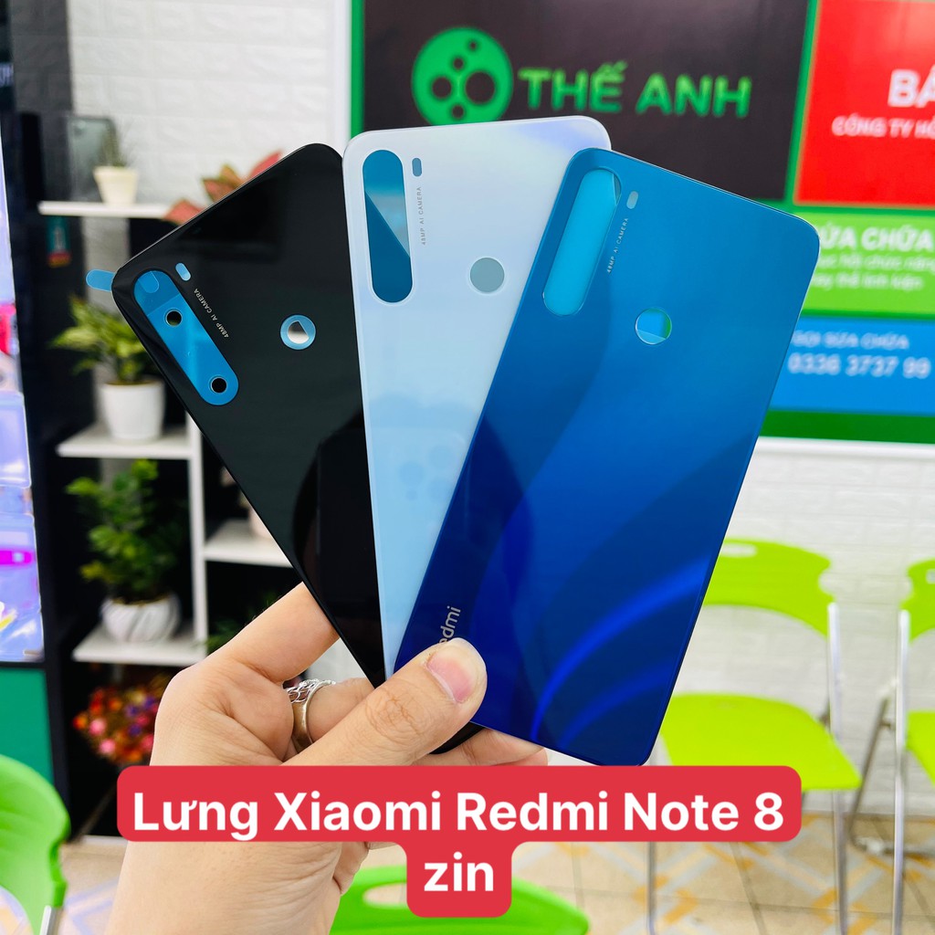 Nắp lưng / kính lưng Xiaomi Redmi Note 8 zin , bảo hành đổi trả