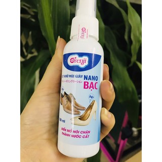 xịt khử mùi hôi chân công nghệ nano của Orenji