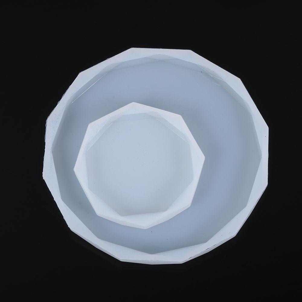 Khuôn Làm Trang Sức Nhựa Trong Suốt Hình Tròn Tiện Lợi