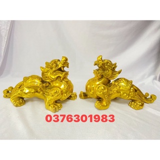 Tỳ Hưu phong thuỷ bằng đồng nguyên chất , vật phẩm phong thuỷ