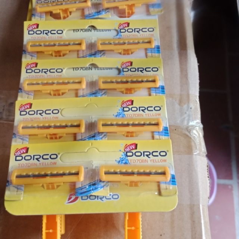 Vỉ 12 Dao cạo dâu du lịch