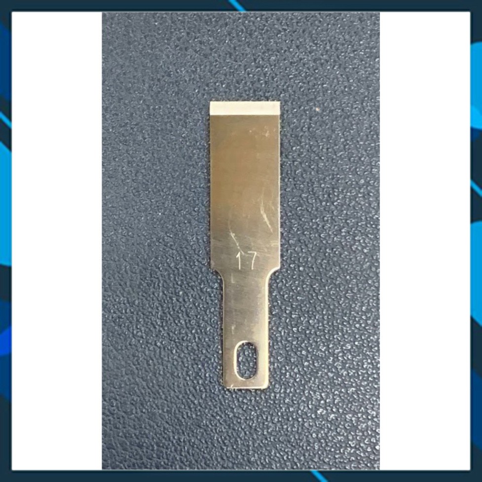 Lưỡi dao số 18 đầu bằng cạo keo, cậy lưng kính điện thoại iFone