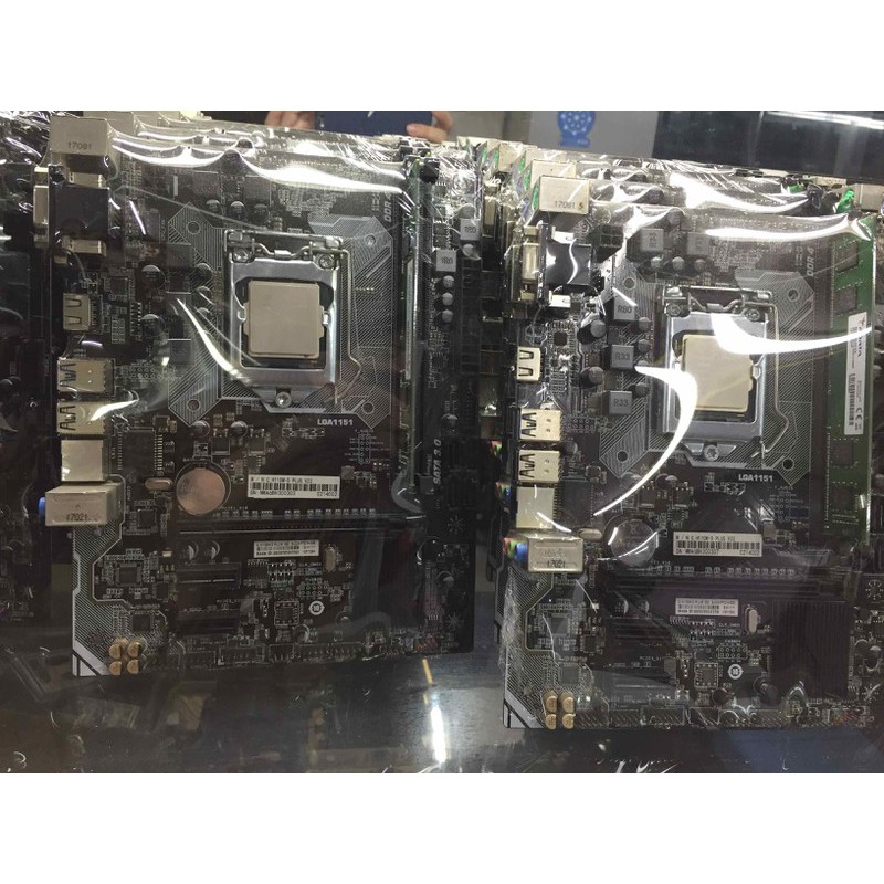 Combo MainClofull Plus H110 + CPU G4400+ram 4g dr4+fan zin+chặn main-KÈM ẢNH THỰC TẾ