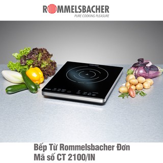 [BH 24 THÁNG TẠI NHÀ HN] Bếp từ đơn dương chính hãng Rommelsbacher - CHLB Đức (CT2100/IN)