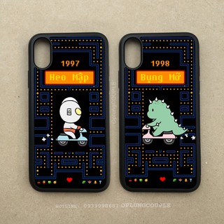ỐP LƯNG ĐÔI pacman khắc tên theo yêu cầu. iphone/samsung/oppo