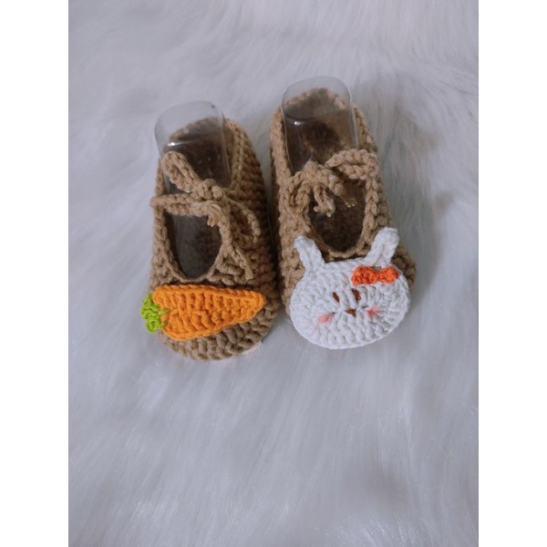 Giày len cho bé không dán đế