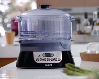 Hàng nhập khẩu-Nồi hấp Philips HD9140