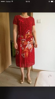 Đầm Trung niên dáng đẹp
