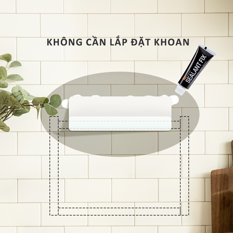 GSlife Kệ Để Chén Bát Đĩa Treo Tường Đa Năng - Thép Carbon Cao Cấp Màu Đen ,Không Cần Lắp Đặt Khoan