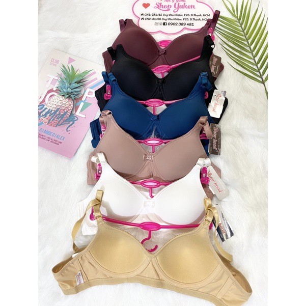 ♥️ Shop Uy Tín ♥️ A643 Áo ngực Thái Lan không Gọng Mút Mỏng Ôm Nâng Đỡ Ngực