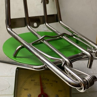 baga mũi xe Dream inox xịn dày 10mm ( nặng gần 1000g)