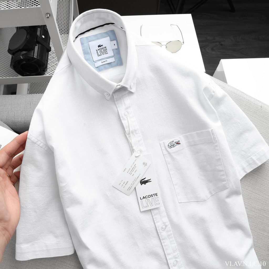 Áo sơ mi nam đũi CỘC TAY LCST HÀNG VNXK | BigBuy360 - bigbuy360.vn