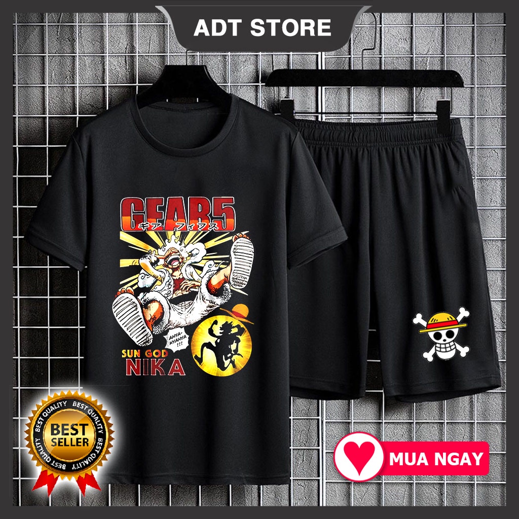 Combo Áo Luffy Gear 5 Đảo Hải Tặc 🎁 FREESHIP 🎁 Quần áo anime One Piece dành cho cả nam và nữ