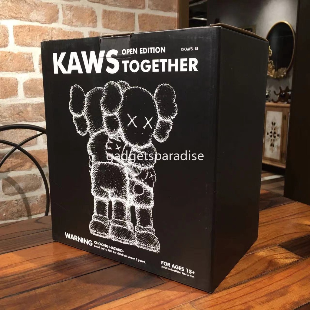 Mô Hình Búp Bê Kaws Bằng Nhựa Pvc Kích Thước 30cm