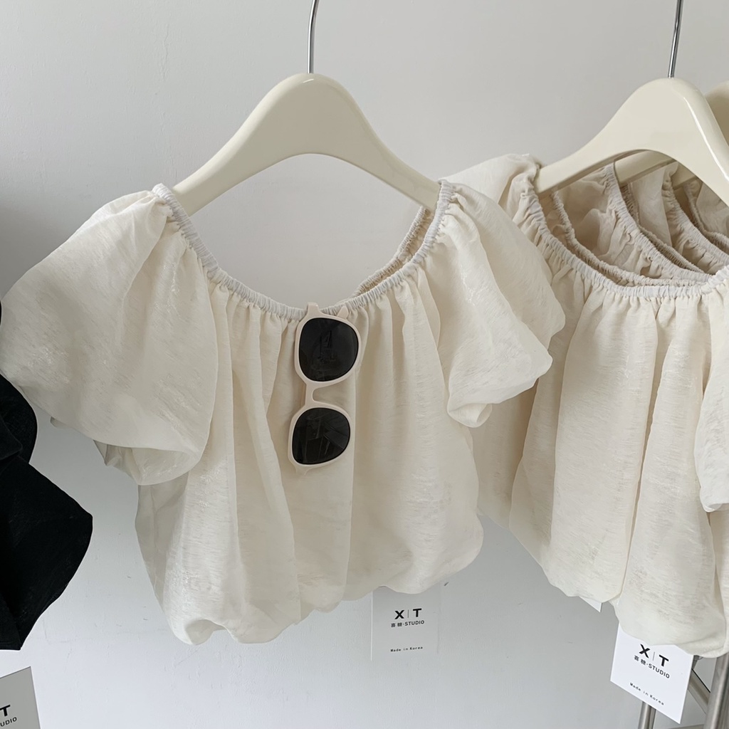 Áo Ống Một Màu Trễ Vai Thời Trang Mùa Hè 52748 Cho Nữ