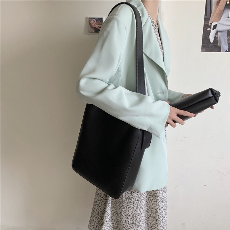 Túi đeo chéo một bên vai sức chứa lớn phong cách Hàn Quốc cổ điển thời trang dành cho học sinh 2021