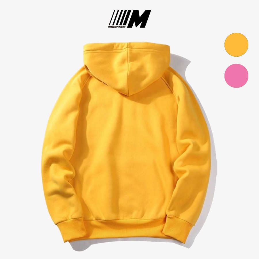 Áo Hoodie Trơn Màu Vàng - Hoodie Yellow Basic