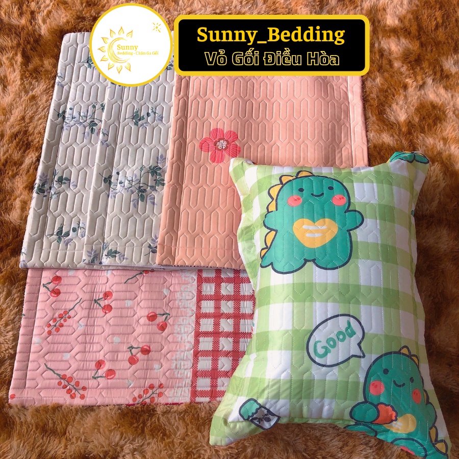 Vỏ Gối Điều Hoà Cao Su non, Sunny Bedding Size 45x65 và 35x50 ( Chọn Ngẫu Nhiên )