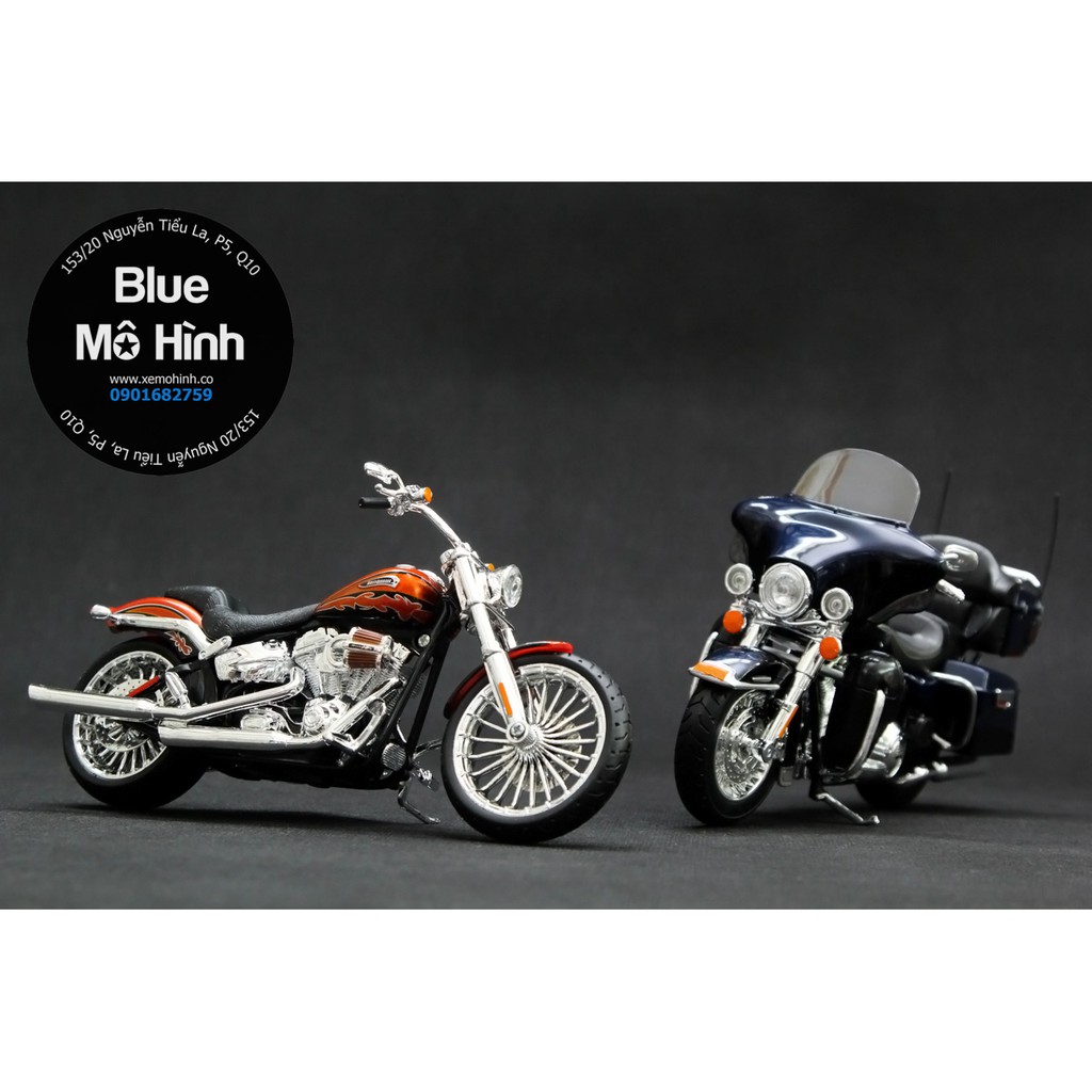 Xe mô hình mô tô Harley Davidson CVO Breakout 1:12