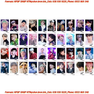SÉT CARD CHỮ KÍ SUGA BTS (NHIỀU MẪU)