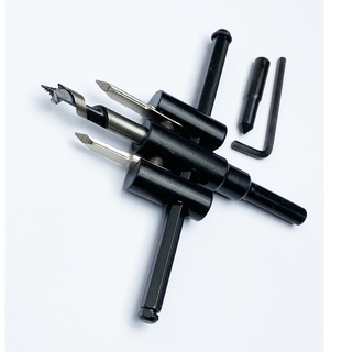 Mũi khoét gỗ tròn 30-120mm điều chỉnh linh hoạt, mũi khoan định tâm