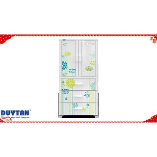 (Hà Nội) Tủ nhựa Duy Tân Wing 2C-3N-Trắng (Có thanh treo đồ)