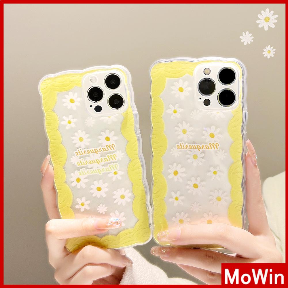 Ốp Điện Thoại Silicon Mềm Chống Trượt Chống Sốc In Hình Hoa Cúc Vàng Cho iPhone 13 Pro Max 12 Pro Max 11 7Plus